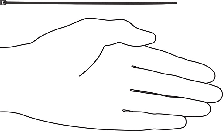 Nylon Plastic Cable Tie 24