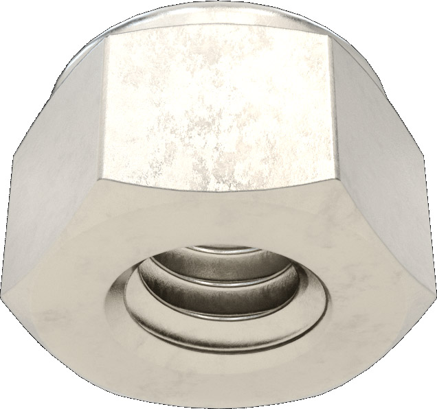 Stainless Steel Nylon-Insert Locknut 3